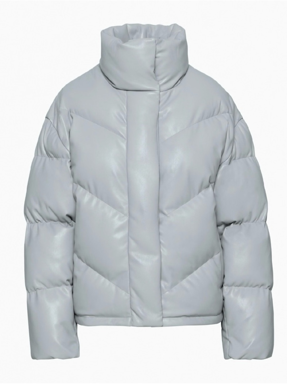 Aritzia Wilfred The Cloud Puff in marble grey xxs